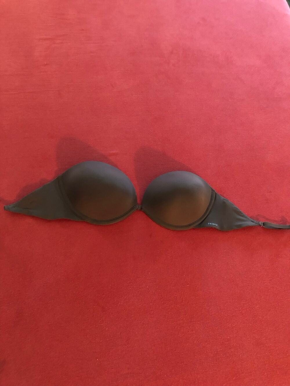 SKIMS brown strapless bra Size 34DD